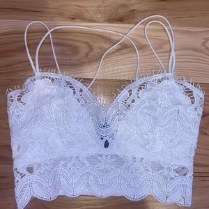 White lace Tank/bralette ALTARD STATE